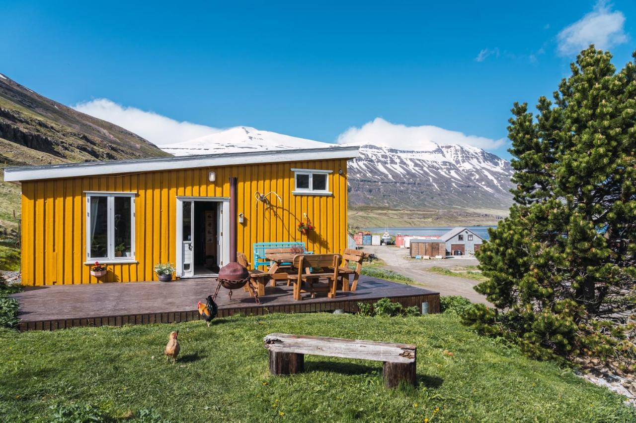 Hafaldan Hi Hostel - Harbour Building Seydisfjordur Exterior foto
